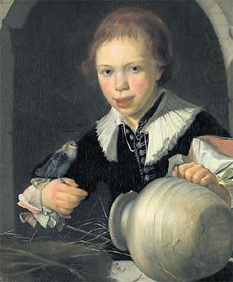 The Boy with the Bird, unknow artist
